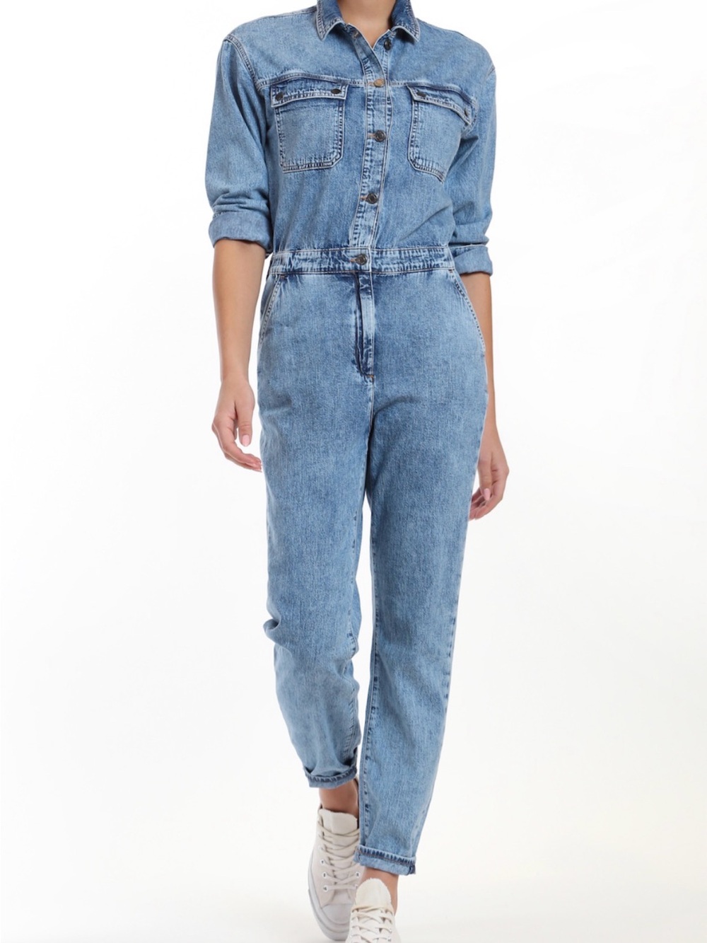 MAVI 🖤 Denim UtilityJumpsuit - Light Blue